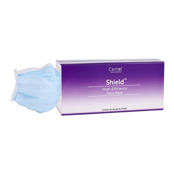 Shield Retention Band Mask Blue Disposable Not Made From Natural...