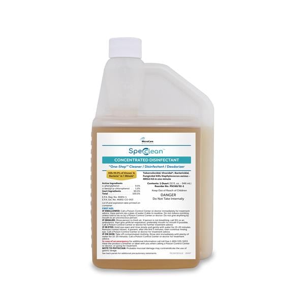 Cleaner & Disinfectant Surface Spec Clean Meter Dose Lemon 32 oz...