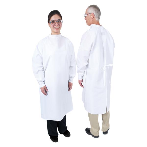 Protection Plus Clinic Gown Adult Small White Ea