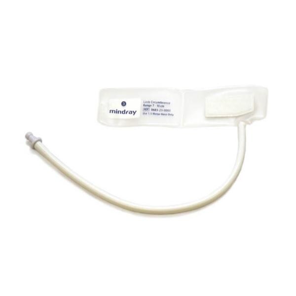 NIBP Cuff Size 3 Wt LF For Accutorr V/Passport 2/V/Spectrum Monitors 10/Bx