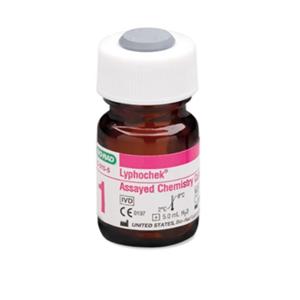 Lyphochek Chemistry Multi-Analyte Level 1 Control 12x5 Lyo f/ Anlyz 2x5mL