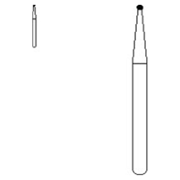 Carbide Bur Operative Friction Grip 1/2 10/Pk