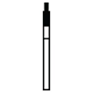 Piranha Diamond Bur Single Use Friction Grip 855 Medium 5/Pk