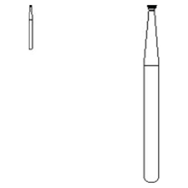 Carbide Bur Operative Friction Grip Short Shank 35 10/Pk