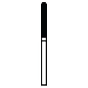 Piranha Diamond Bur Friction Grip 879-012M Medium 25/Pk