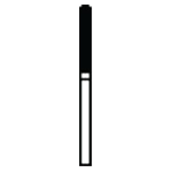 Piranha Diamond Bur Friction Grip 879-012M Medium 25/Pk