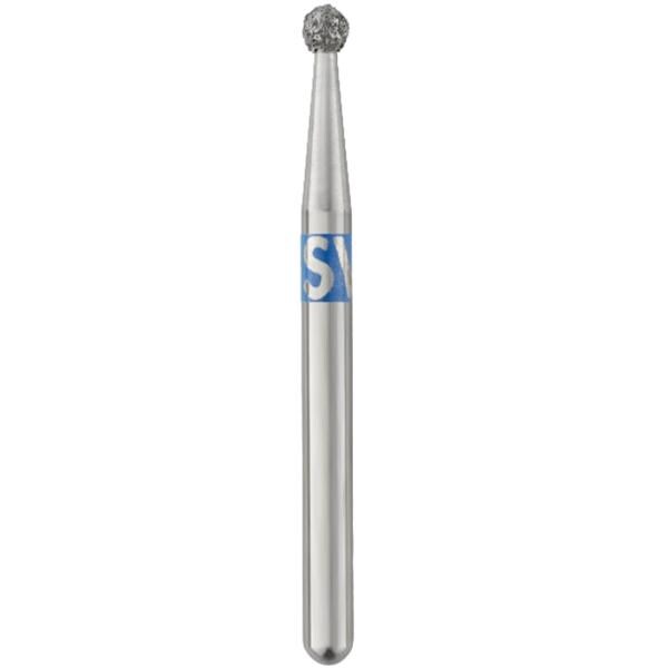 Piranha Diamond Bur Friction Grip 801-016M Medium 25/PK