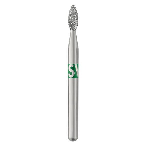 Piranha Diamond Bur Friction Grip 368-016C Coarse 25/Pk