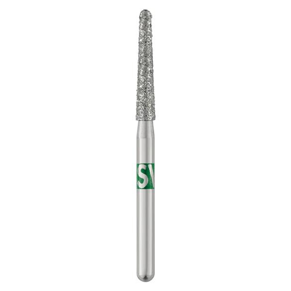 Piranha Diamond Bur Friction Grip 856L-018C Coarse 25/Pk