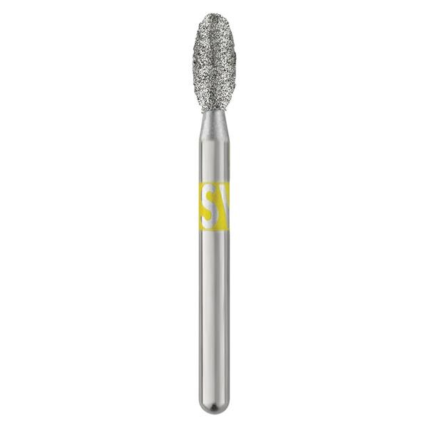 Piranha Diamond Bur Friction Grip 379-023VF Very Fine 25/PK