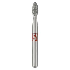 Piranha Diamond Bur Friction Grip 379-018F Fine 25/Pk