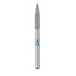 Piranha Diamond Bur Friction Grip 862L-018M Medium 25/Pk