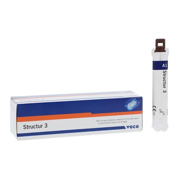 Structur 3 Quick Mix Temporary Material 5 mL Shade A1 Syringe Kit