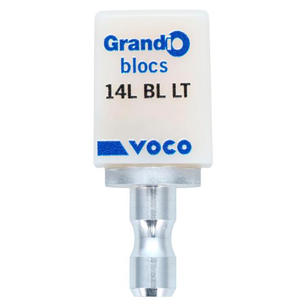Grandio blocs LT Milling Blocks Low Translucency 14L BL For CEREC 5/Pk