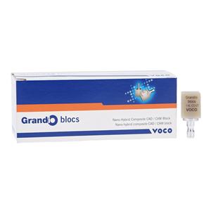 Grandio blocs LT Milling Blocks Low Translucency 14L C2 For CEREC 5/Pk