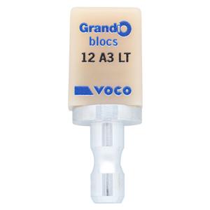 Grandio blocs LT Milling Blocks Low Translucency 12 A3 For CEREC 5/Pk