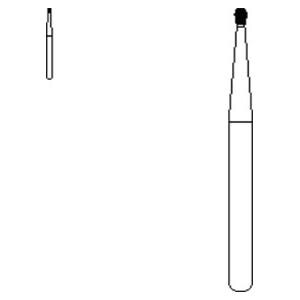 Carbide Bur Operative Friction Grip 329 10/Pk