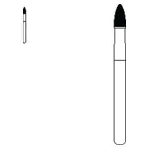 Carbide Bur Trimming & Finishing Friction Grip 7104 5/Pk