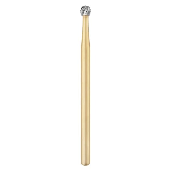 Great White Carbide Bur Metal Cutter Friction Grip Surgical Length SL6R 5/Pk