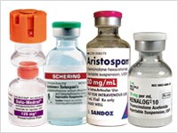 Injectable Corticosteroids & Anabolic Steroids