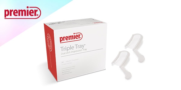 Premier® Dental Products Company - Triple Tray® Dual-Arch Impression Trays
