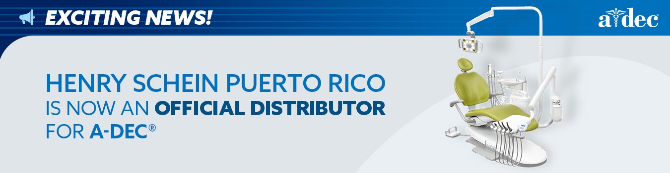 Henry Schein Puerto Rico is Now an Official Distributor dealer for A-Dec