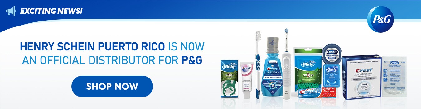 Henry Schein Puerto Rico is now Official Distributor for P&G