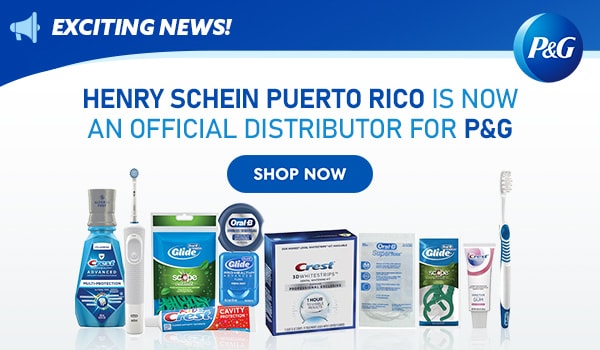 Henry Schein Puerto Rico is now Official Distributor for P&G