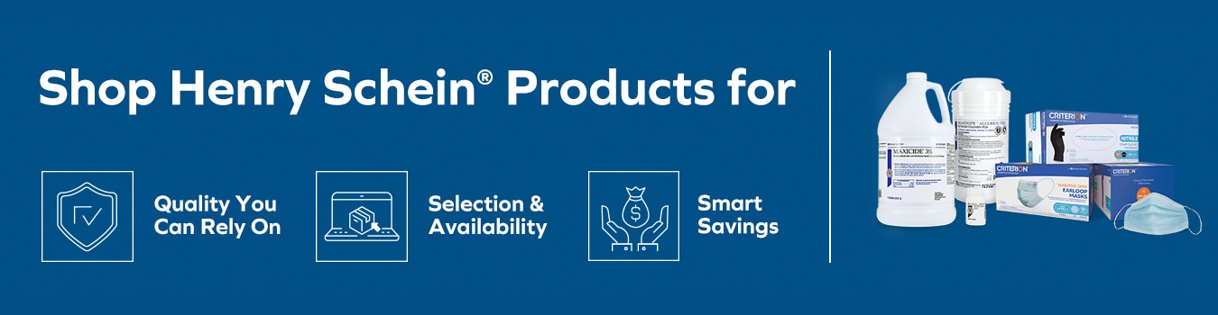 High-quality products. Always at low prices.  Shop Henry  Schein Brand Products