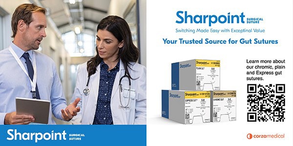Sharpoint Surgical Suture