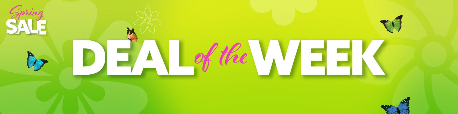 Spring Sale Deal of the Week