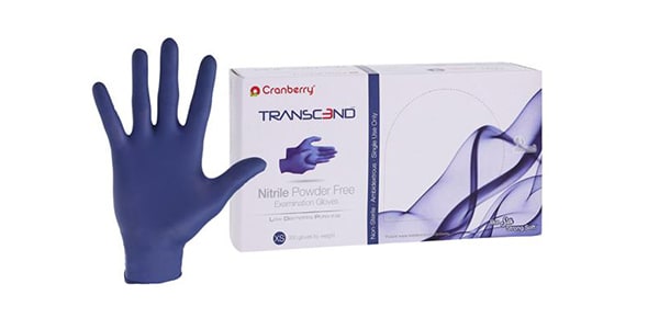 Cranberry Transcend PF Nitrile