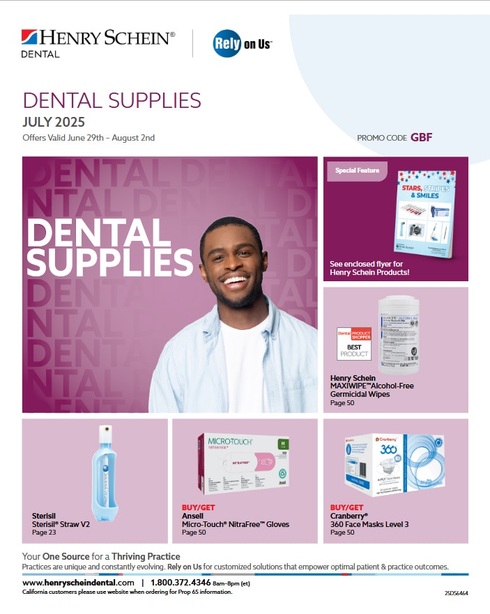 2025 Dental Sale Flyer