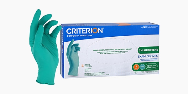 Criterion Chloroprene Exam Gloves (Small)
