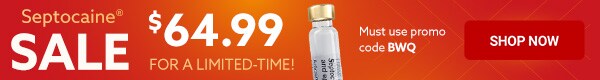 Septocaine Sale: $64.99 for a Limited Time
