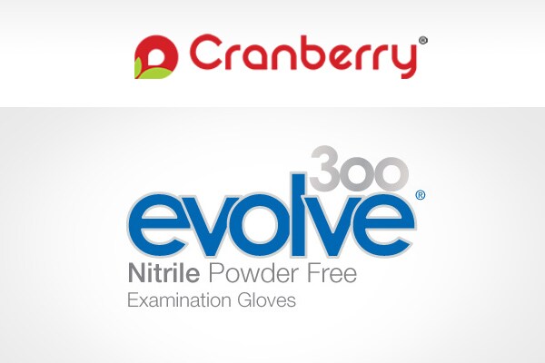 Cranberry Gloves: Evolve® 300 Nitrile