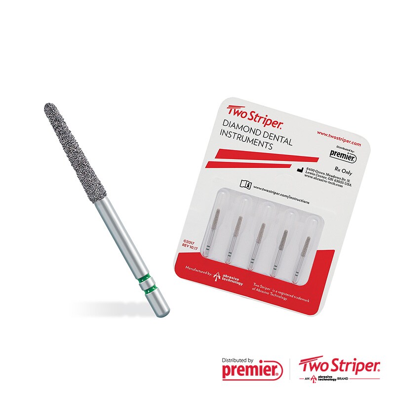 Premier® Dental – Two Striper® Ultra-Premium Diamond Burs