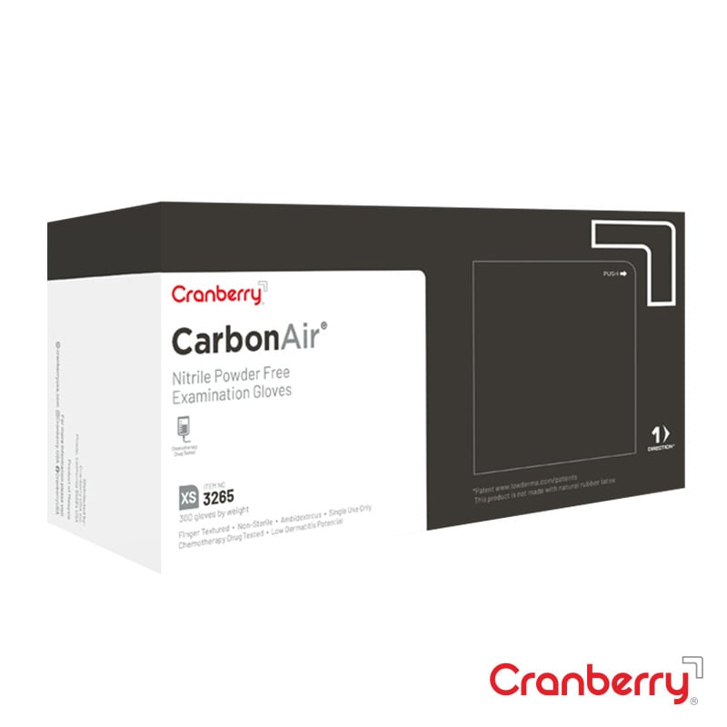 Cranberry – Carbon Air Nitrile Exam Gloves