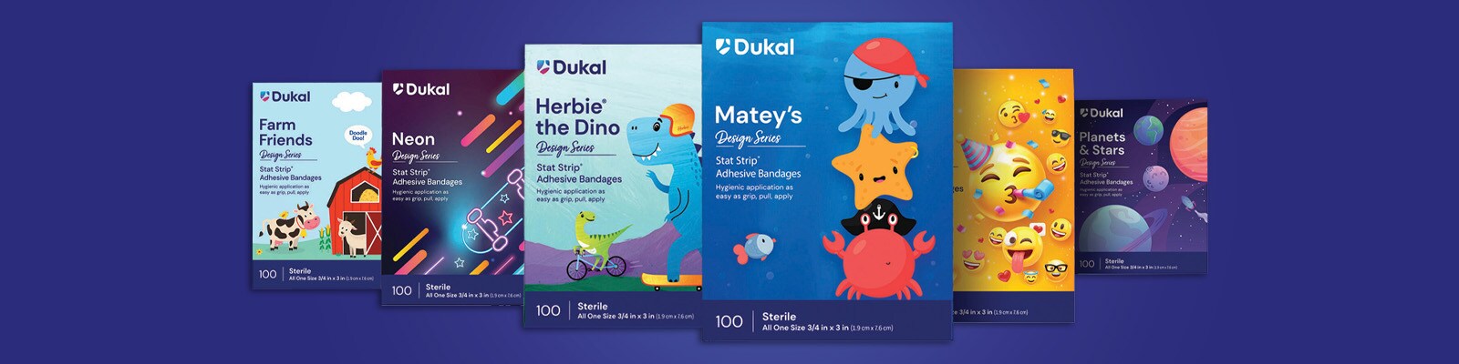 Dukal Adhesive Bandages for Kids