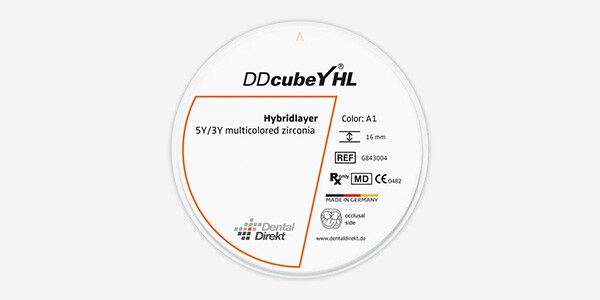 Dental Direkt cubeY HL Zirconia