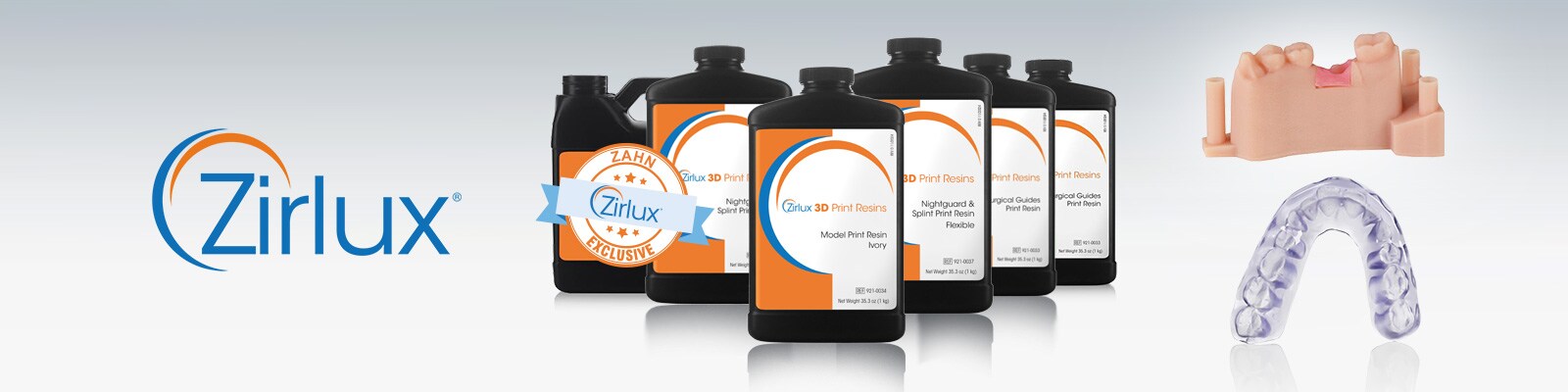 Zirlux® 3D Print Resins