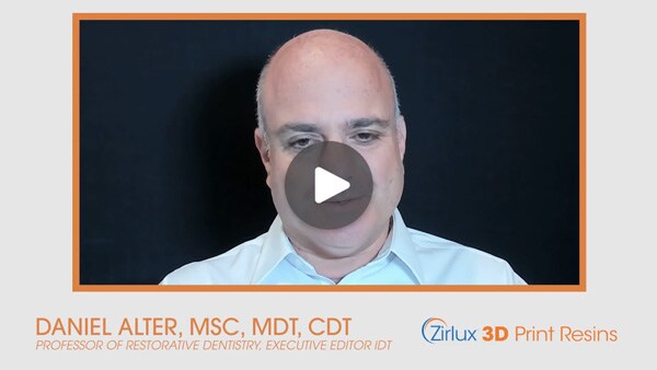 Zirlux 3D Print Resins Testimonial