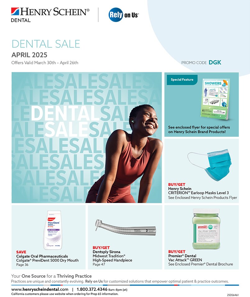 2025 Dental Sale Flyer