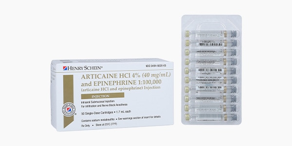 Articaine HCl 4% Epinephrine