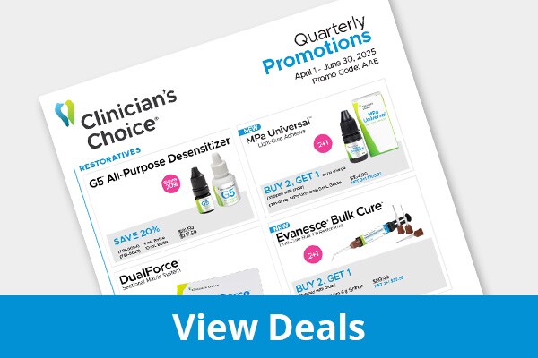 Clinician's Choice - Quarterly Promotions