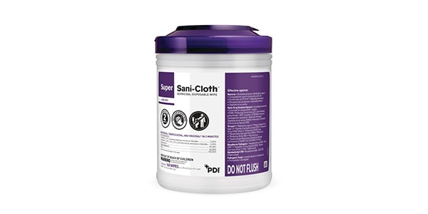 Super Sani-Cloth Germicidal Wipes Large Canister